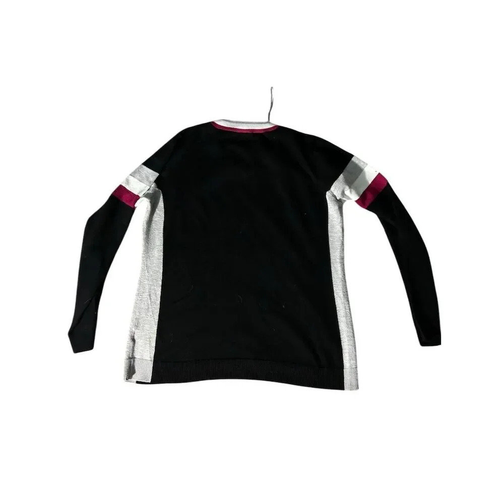 Hippie Rose Colorblock Crewneck Sweatshirt Black Long Sleeve Size M
103 - Picture 2 of 6